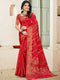 Deeva Sarees Red Silk Saree
